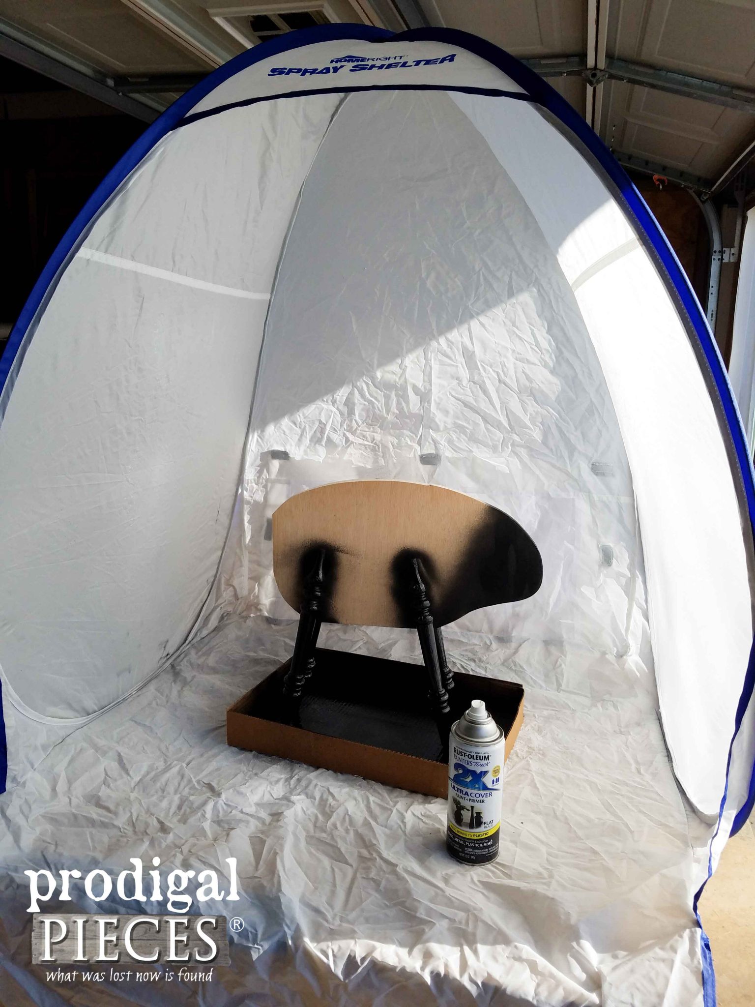 HomeRight Spray Shelter for DIY Sheep by Prodigal Pieces | prodigalpieces.com