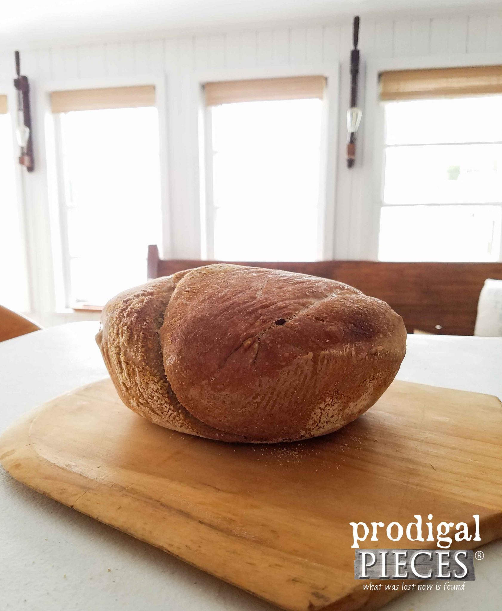 Whole Grain Wheat Bread Loaf | Prodigal Pieces | prodigalpieces.com