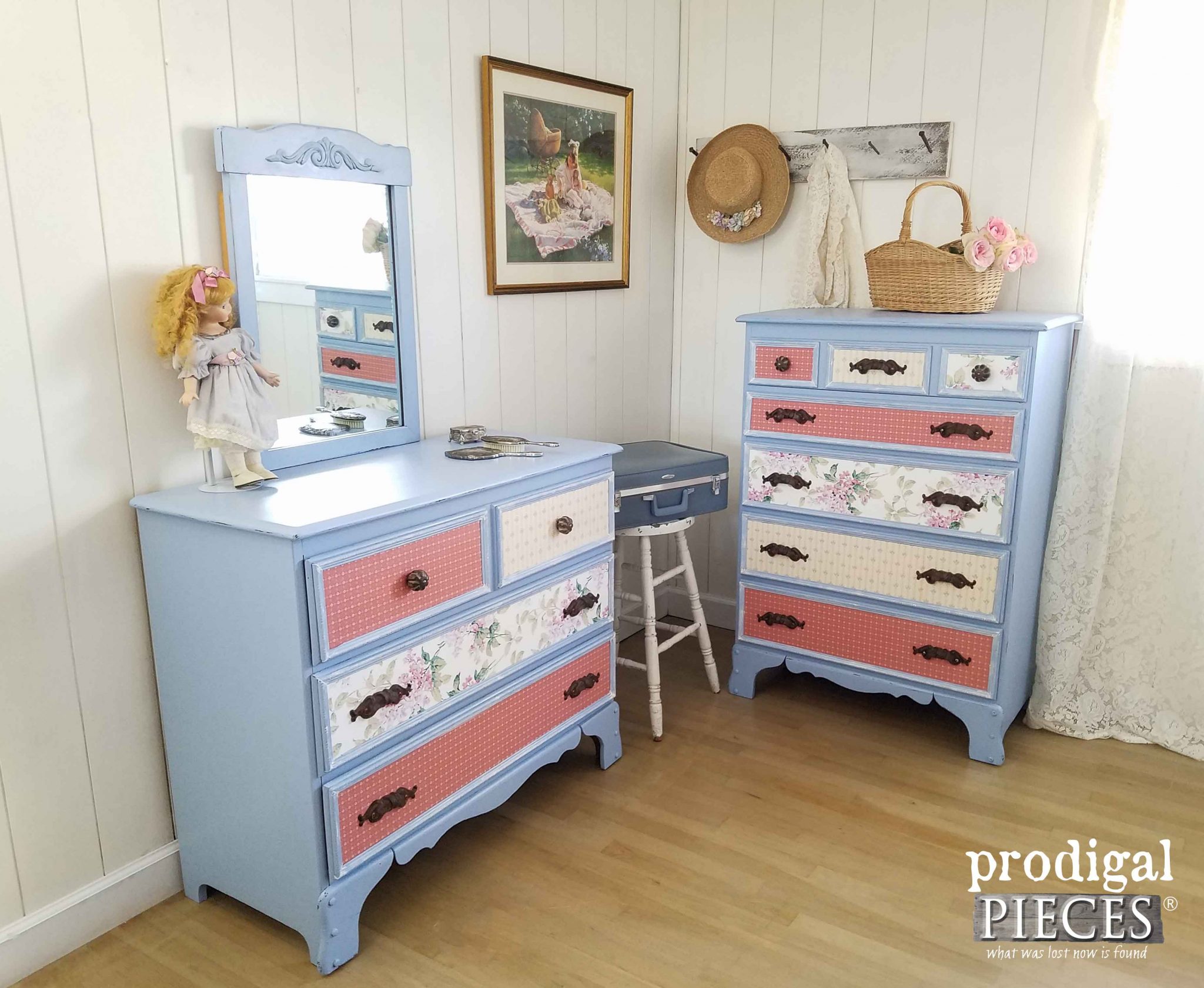 Cottage Blue Girls Bedroom Set by Prodigal Pieces | prodigalpieces.com