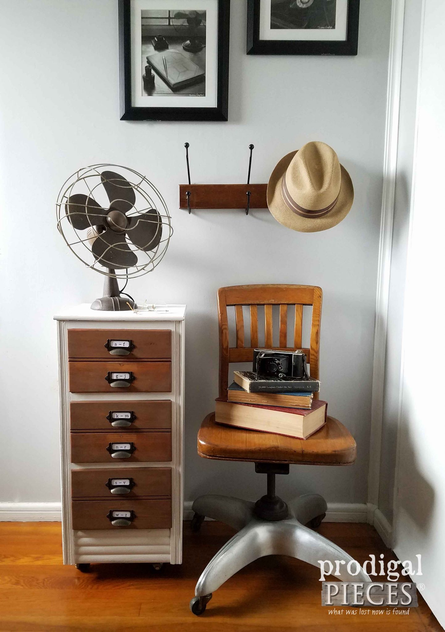 DIY Apothecary Cabinet from Ugly Vintage Stand by Prodigal Pieces | prodigalpieces.com