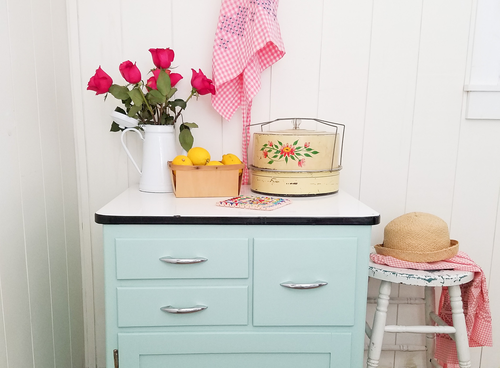 Featured Enamel Cabinet Makeover by Prodigal Pieces | prodigalpieces.com
