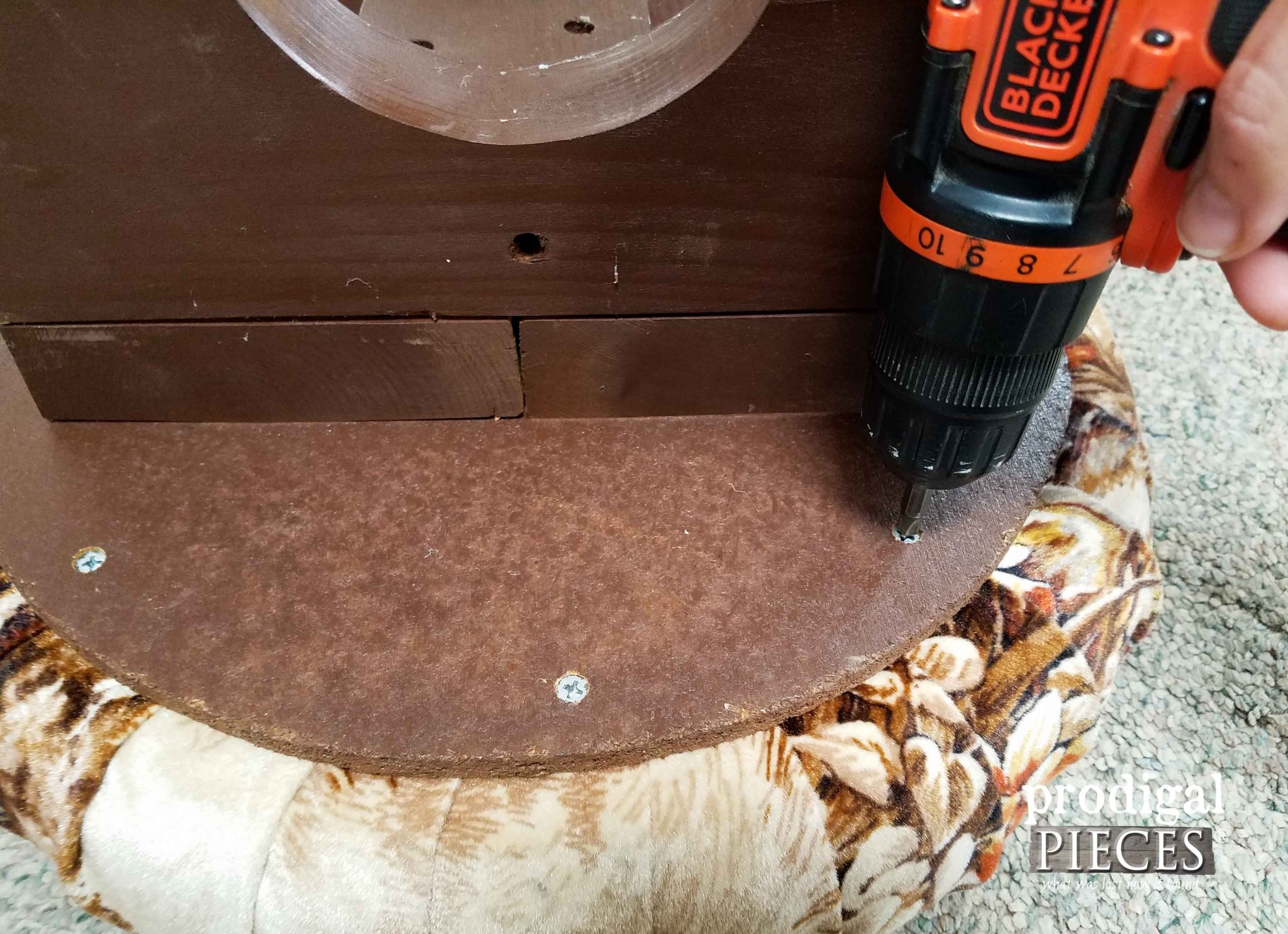 Removing Old Upholstery | Prodigal Pieces | prodigalpieces.com