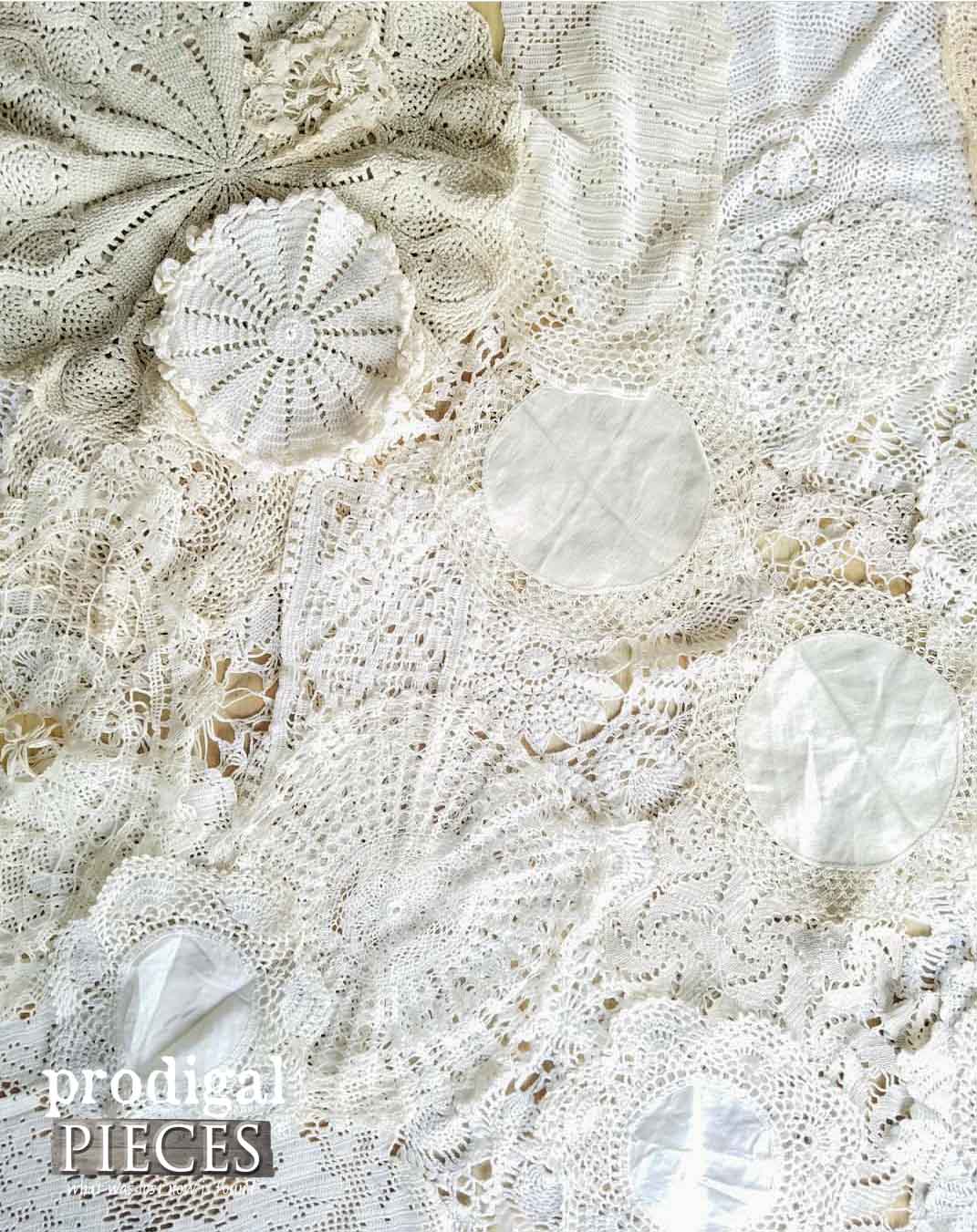 Collection of Vintage Doilies by Prodigal Pieces | prodigalpieces.com