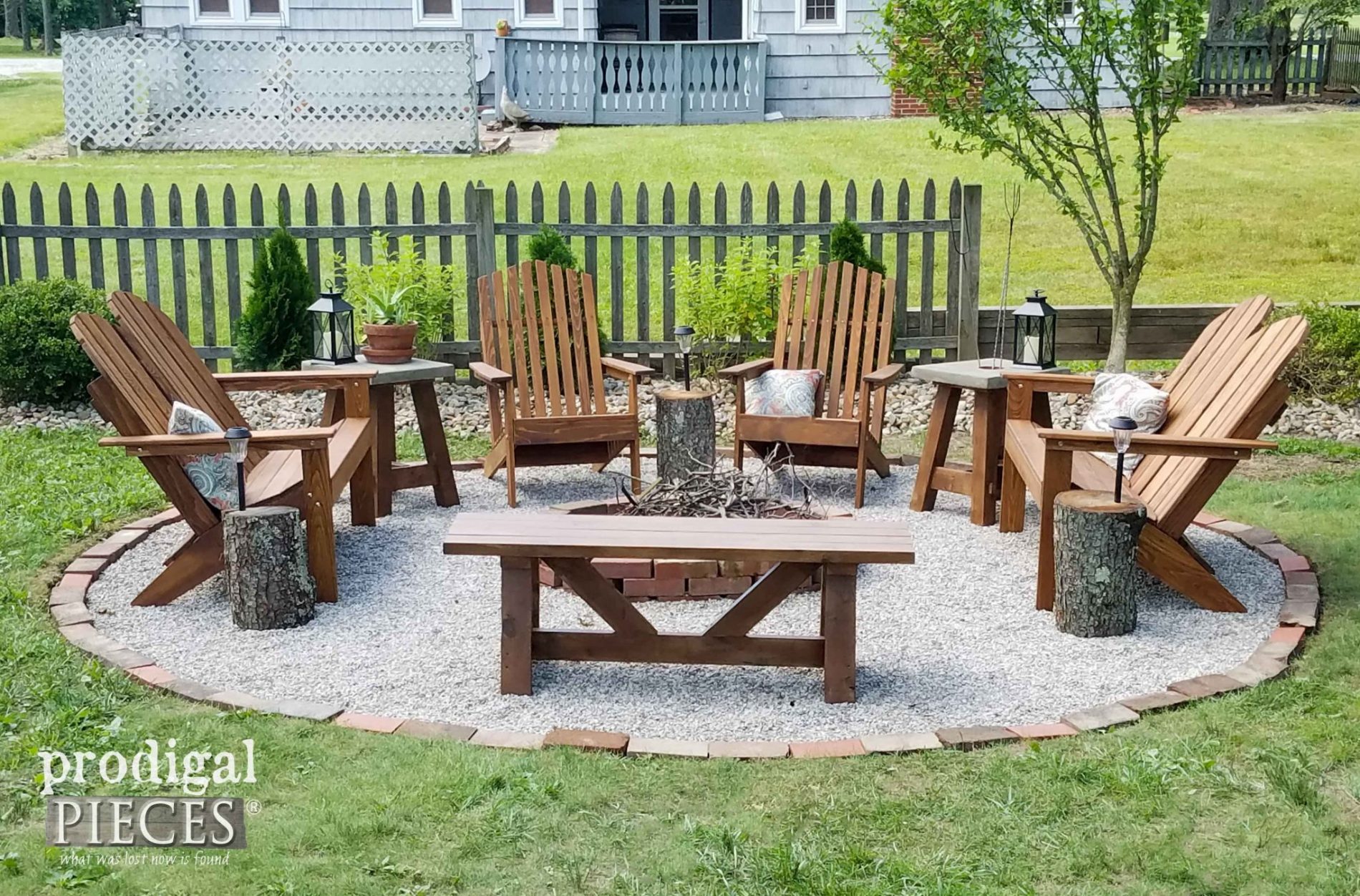 DIY Fire Pit ~ Backyard Budget Decor - Prodigal Pieces