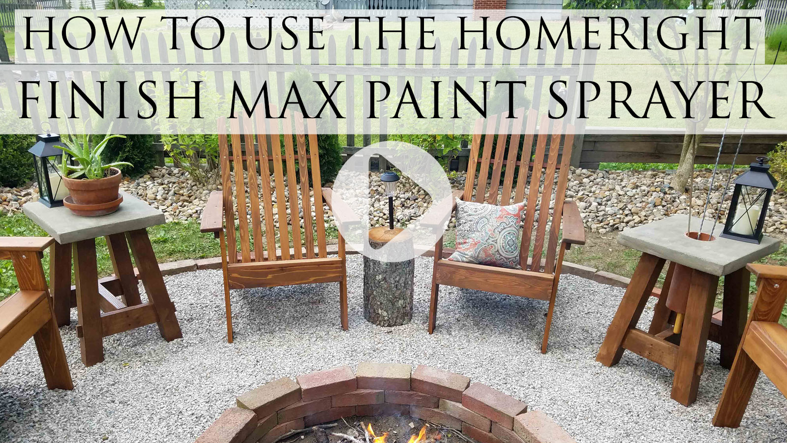 Video Tutorial How to use the HomeRight Finish Max Sprayer by Larissa of Prodigal Pieces | prodigalpieces.com #prodigalpieces