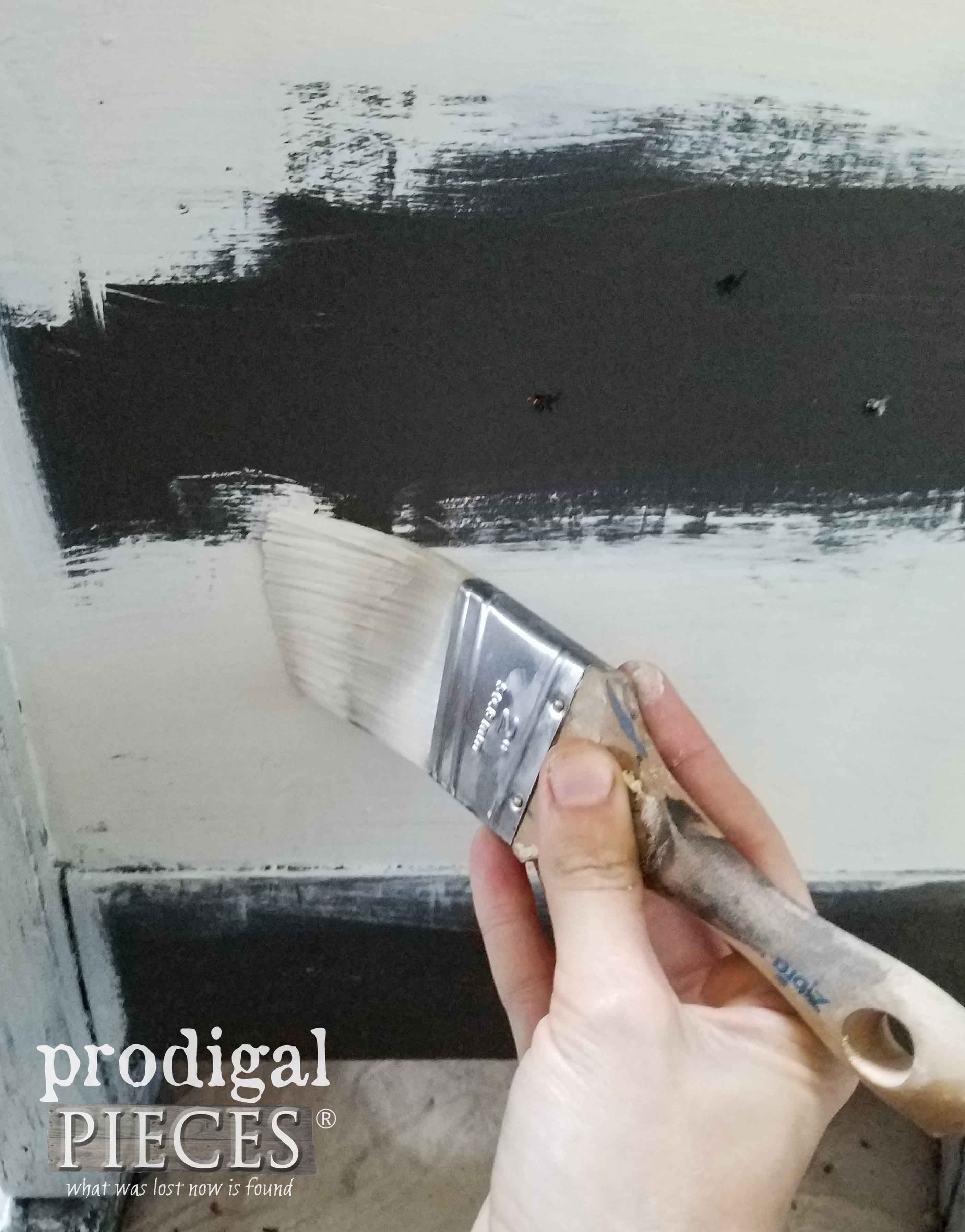 Layering Paint on Blanket Chest | prodigalpieces.com