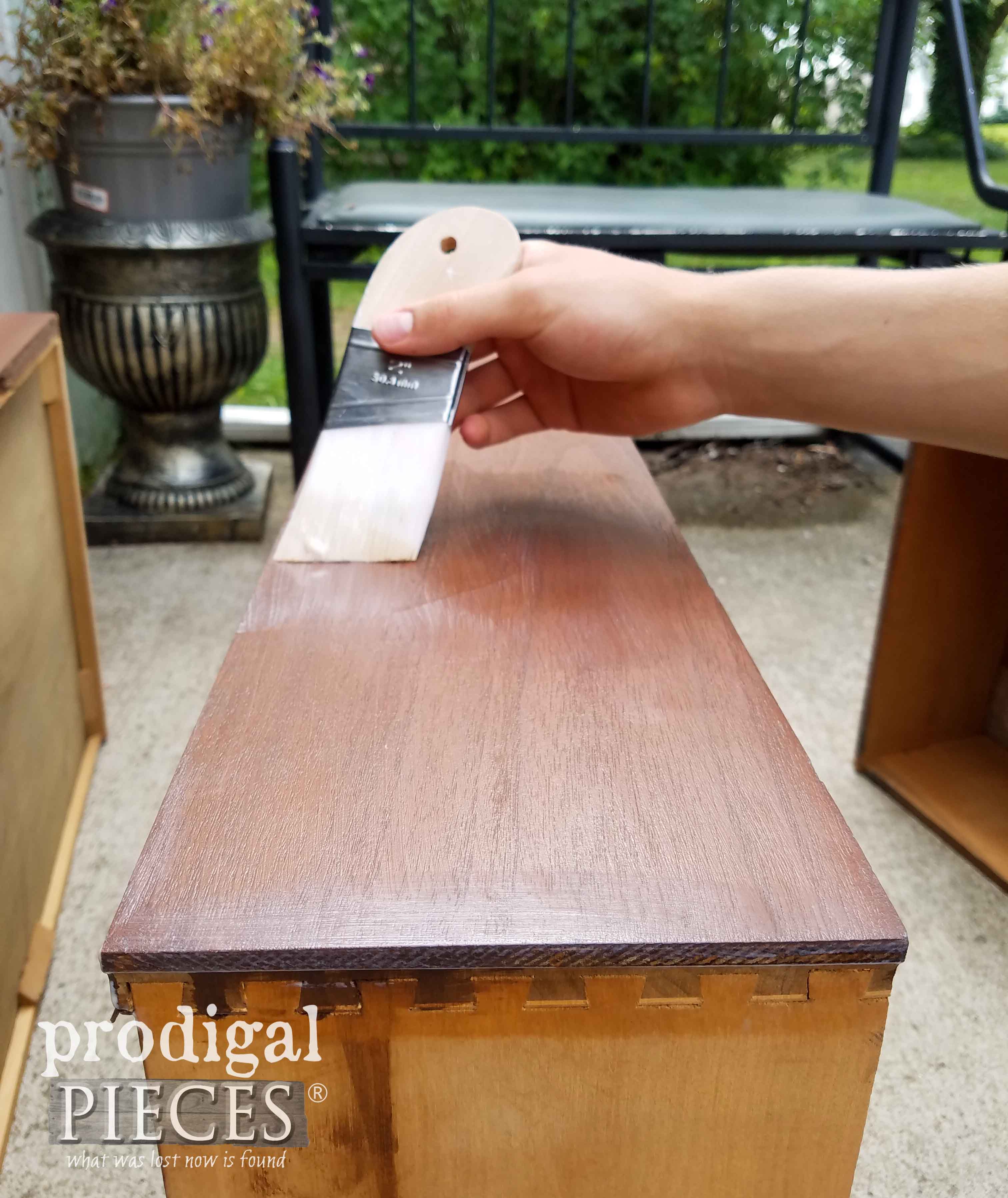 Palm Pro Paint Brush for Smooth Topcoat Finish by Prodigal Pieces | prodigalpieces.com
