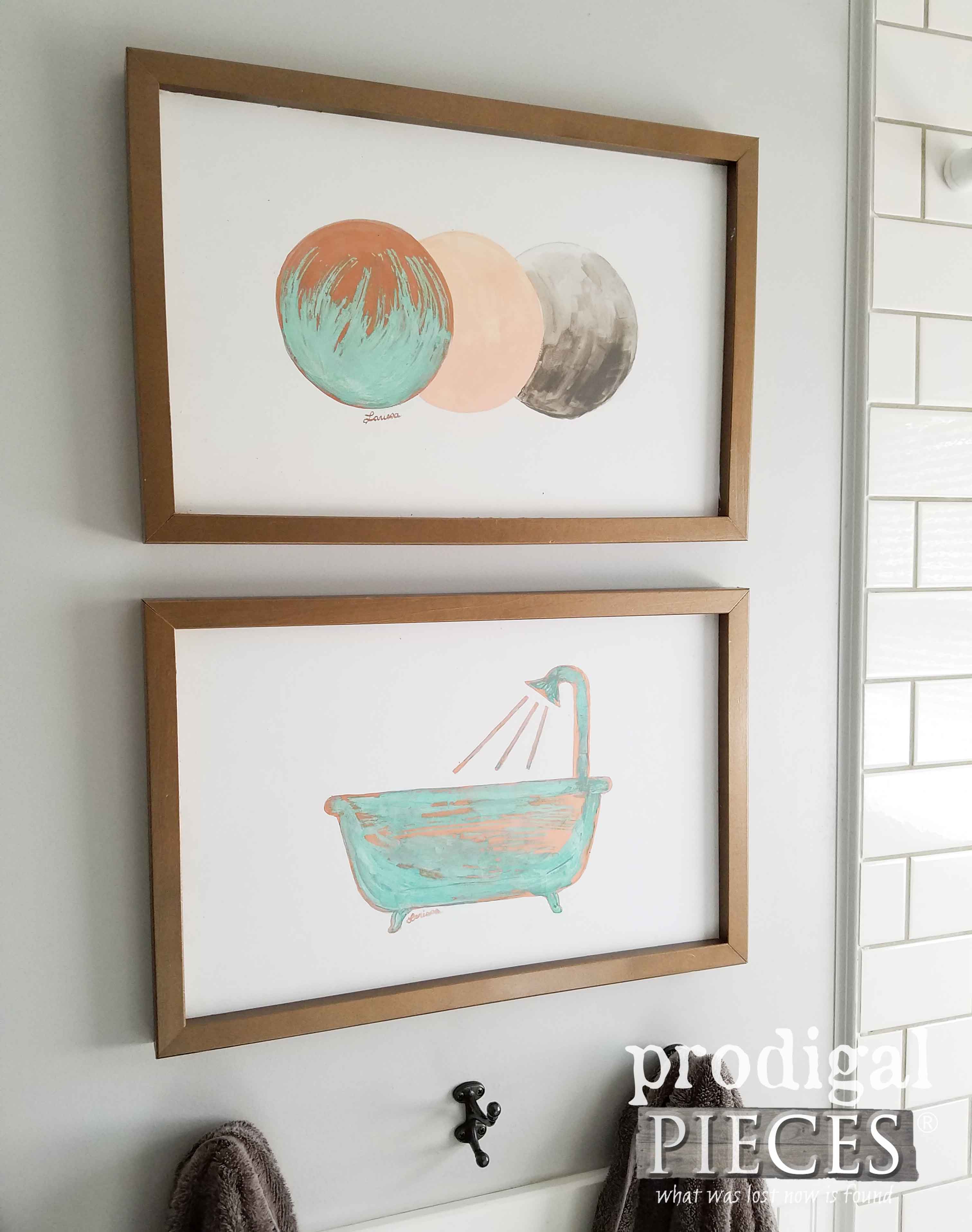 Upcycled Modern Chic Wall Art by Prodigal Pieces | prodigalpieces.com