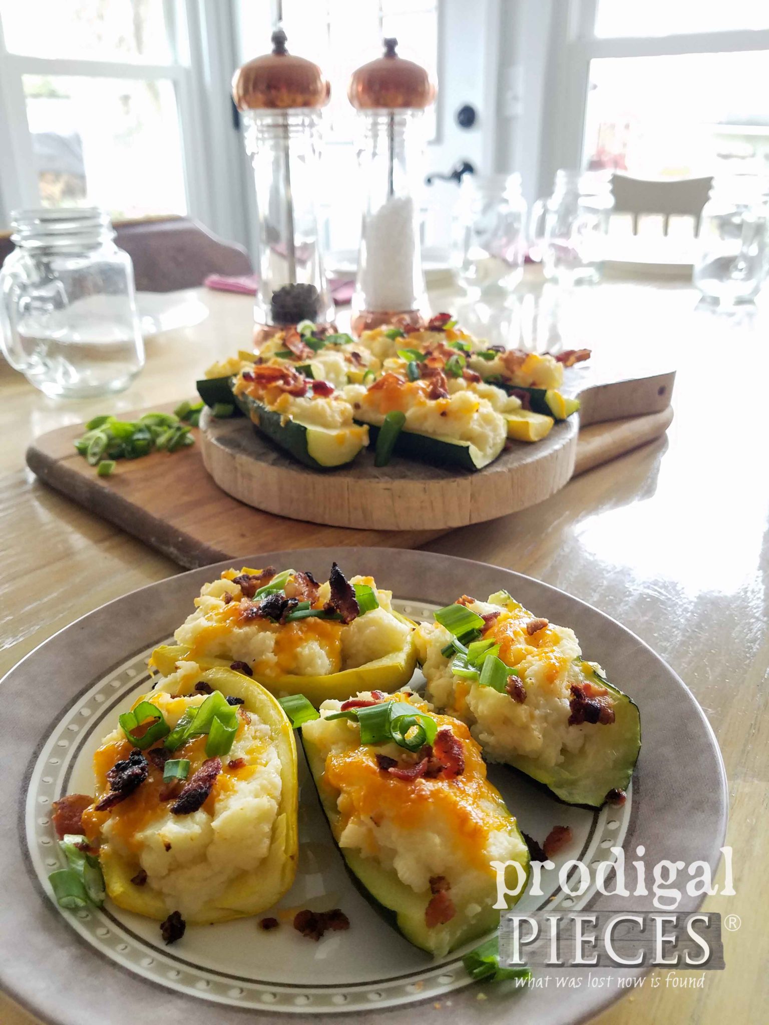 The Potatoless Twice Baked Potato for your next holiday meal by Larissa of Prodigal Pieces | prodigalpieces.com