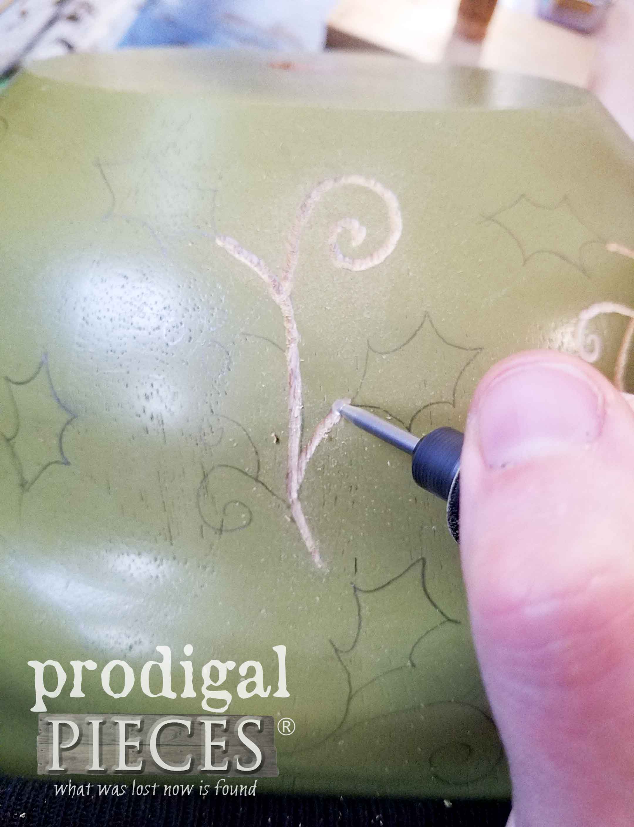 Carving Wood Bowl with Dremel Flex Shaft by Prodigal Pieces | prodigalpieces.com