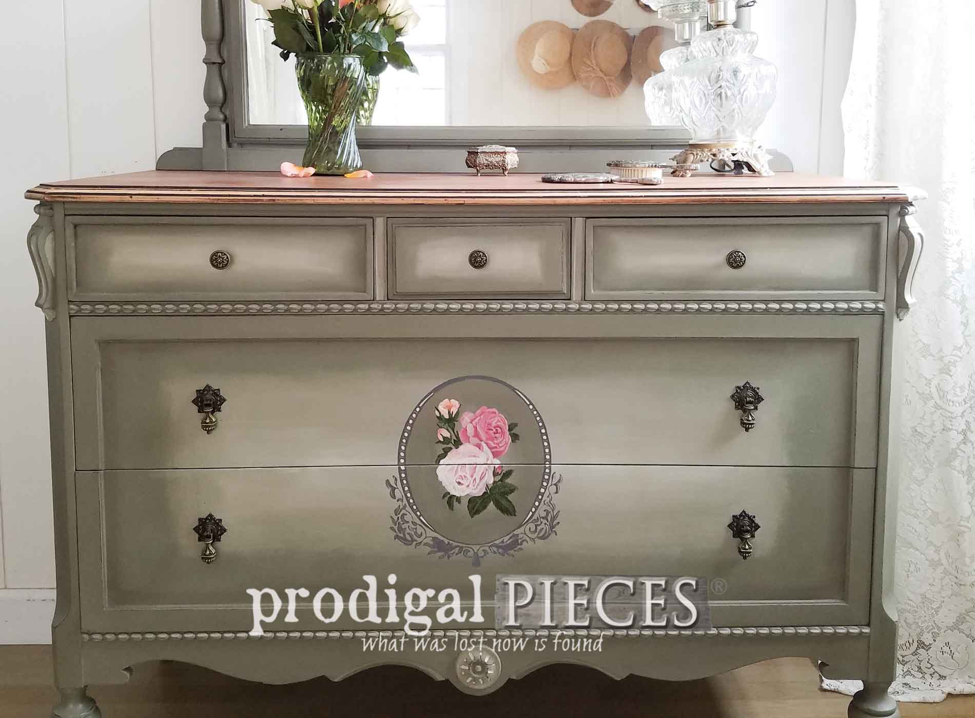 Featured Antique Dresser Given Time-Worn Love by Prodigal Pieces | prodigalpieces.com