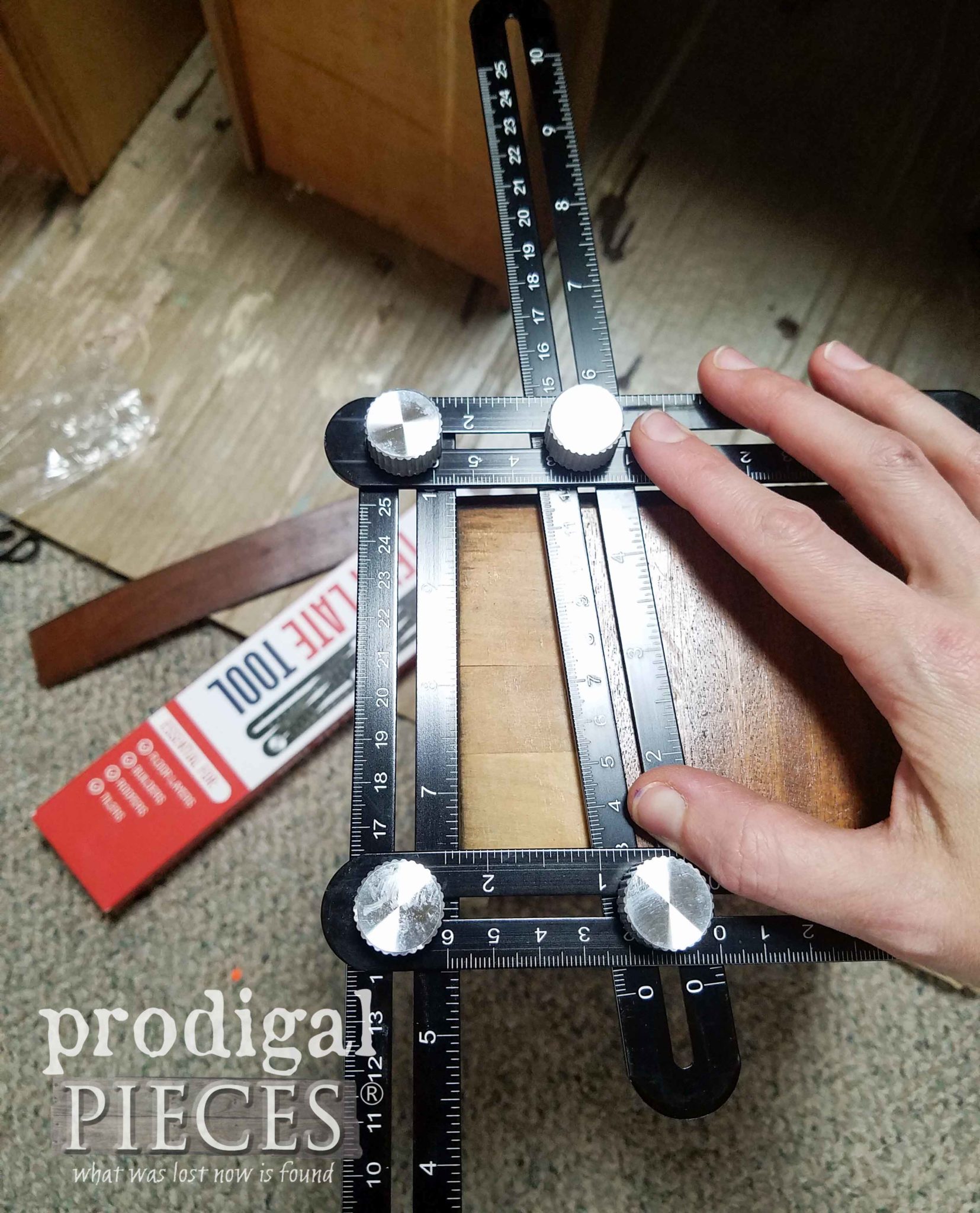 Angle Finder Tool used by Prodigal Pieces for Furniture Repair | prodigalpieces.com