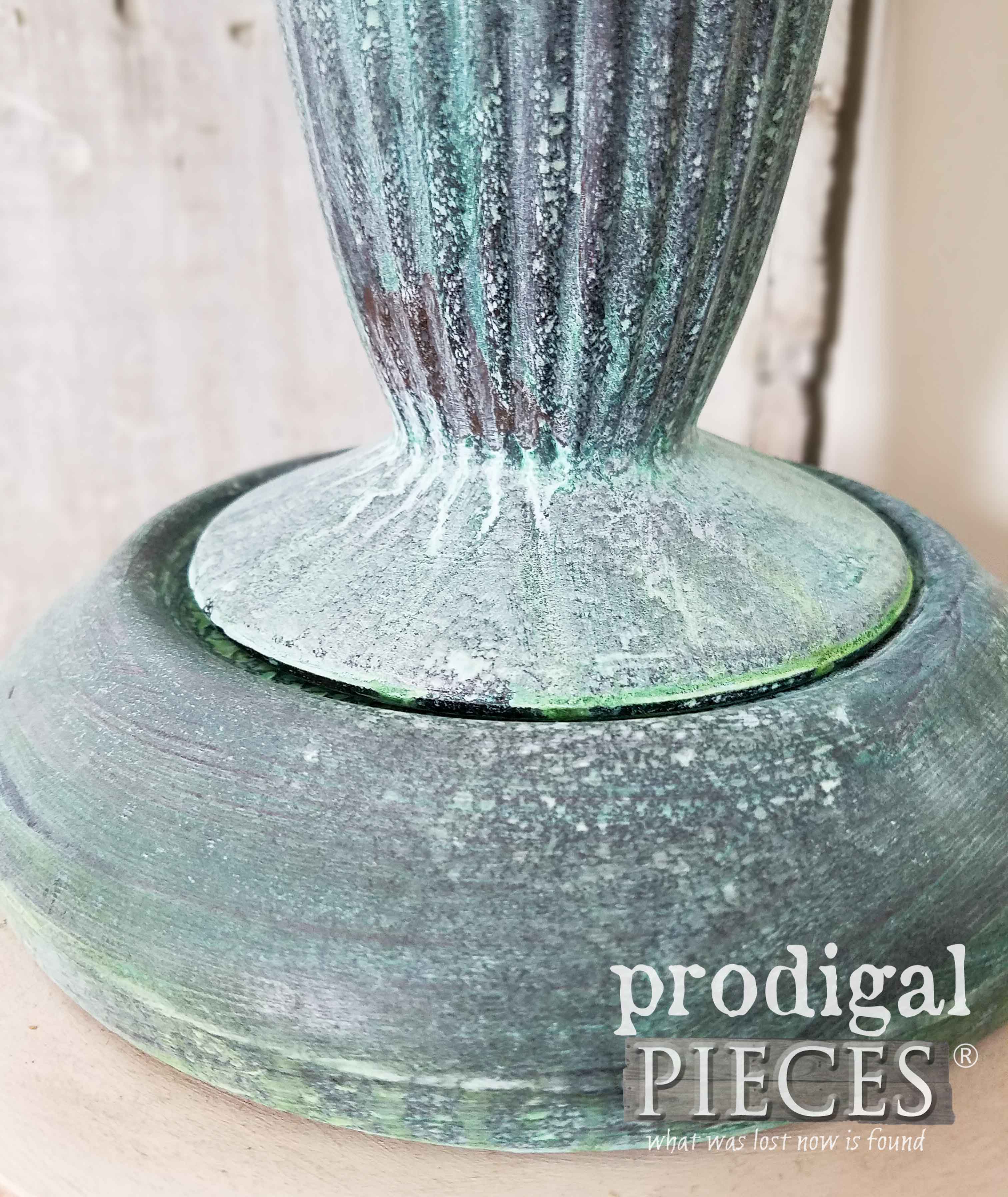 DIY Bronze Patina with Dixie Belle Paint as shown by Larissa of Prodigal Pieces | prodigalpieces.com
