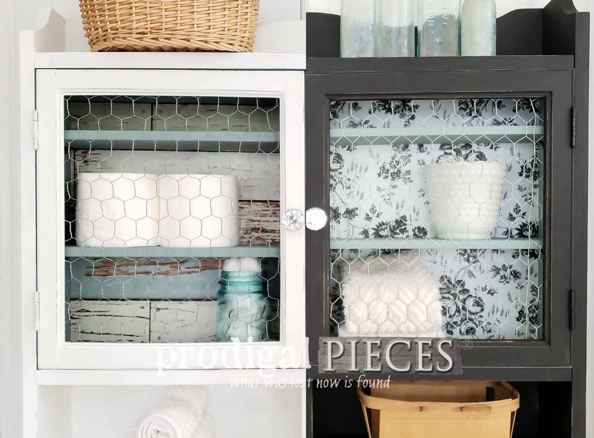 Featured Medicine Cabinet Makeover by Larissa of Prodigal Pieces | prodigalpieces.com