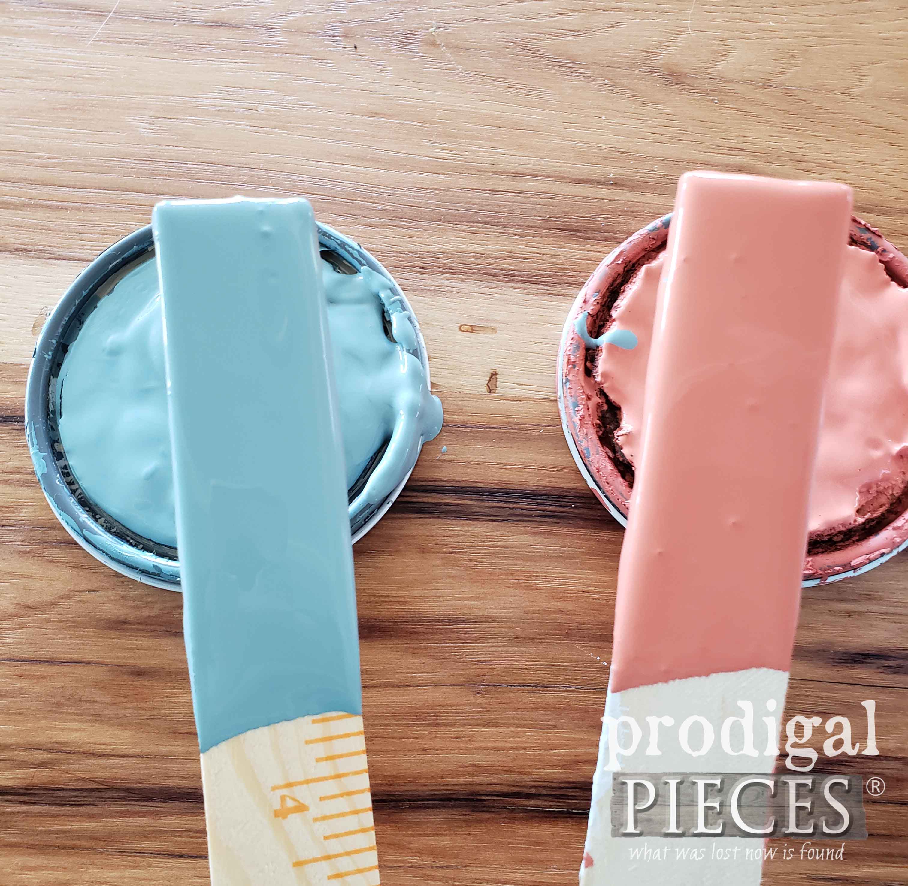 Paint Color Choices for Updated Bookcase Makeover by Prodigal Pieces | prodigalpieces.com
