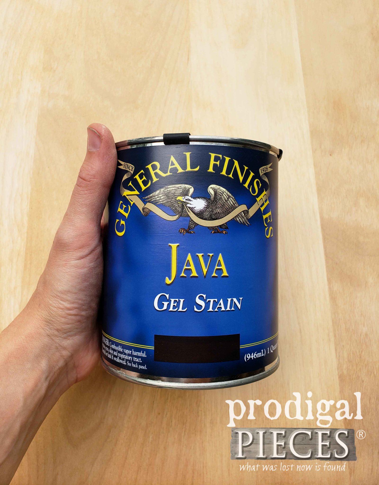 General Finishes Gel Stain in Java for Dining Set Makeover by Prodigal Pieces | prodigalpieces.com