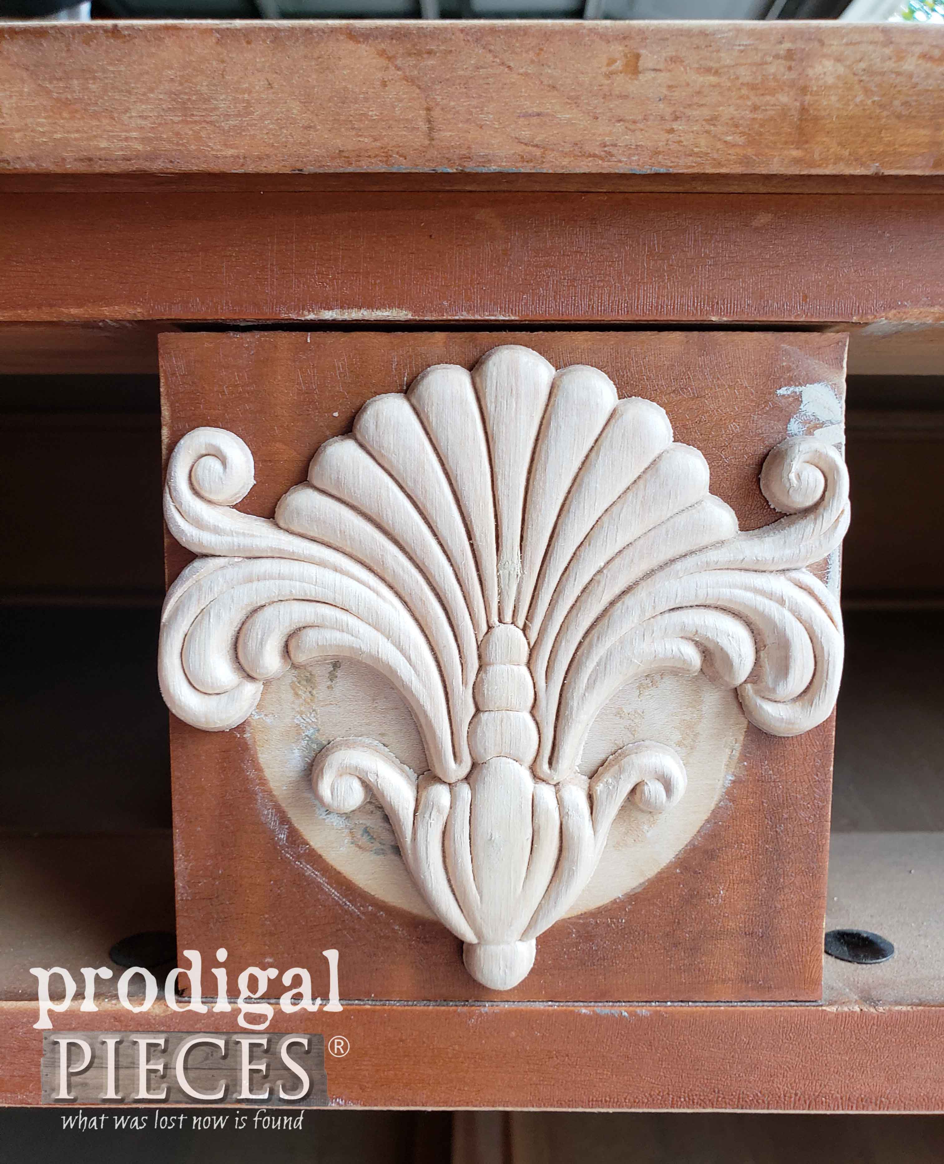 New Wood Applique for Dresser | prodigalpieces.com