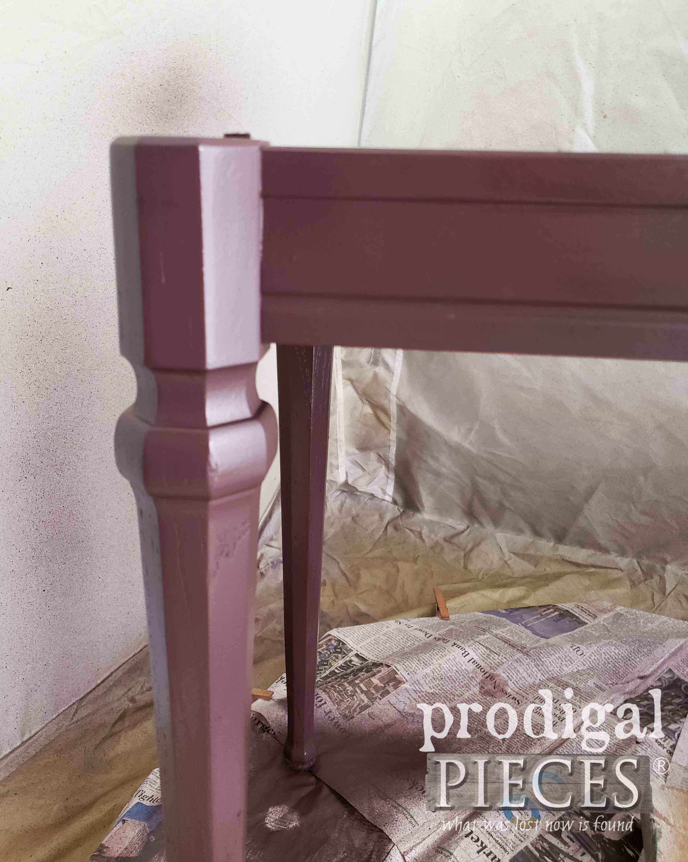 Piano Bench in Deep Plum Purple by Prodigal Pieces | prodigalpieces.com