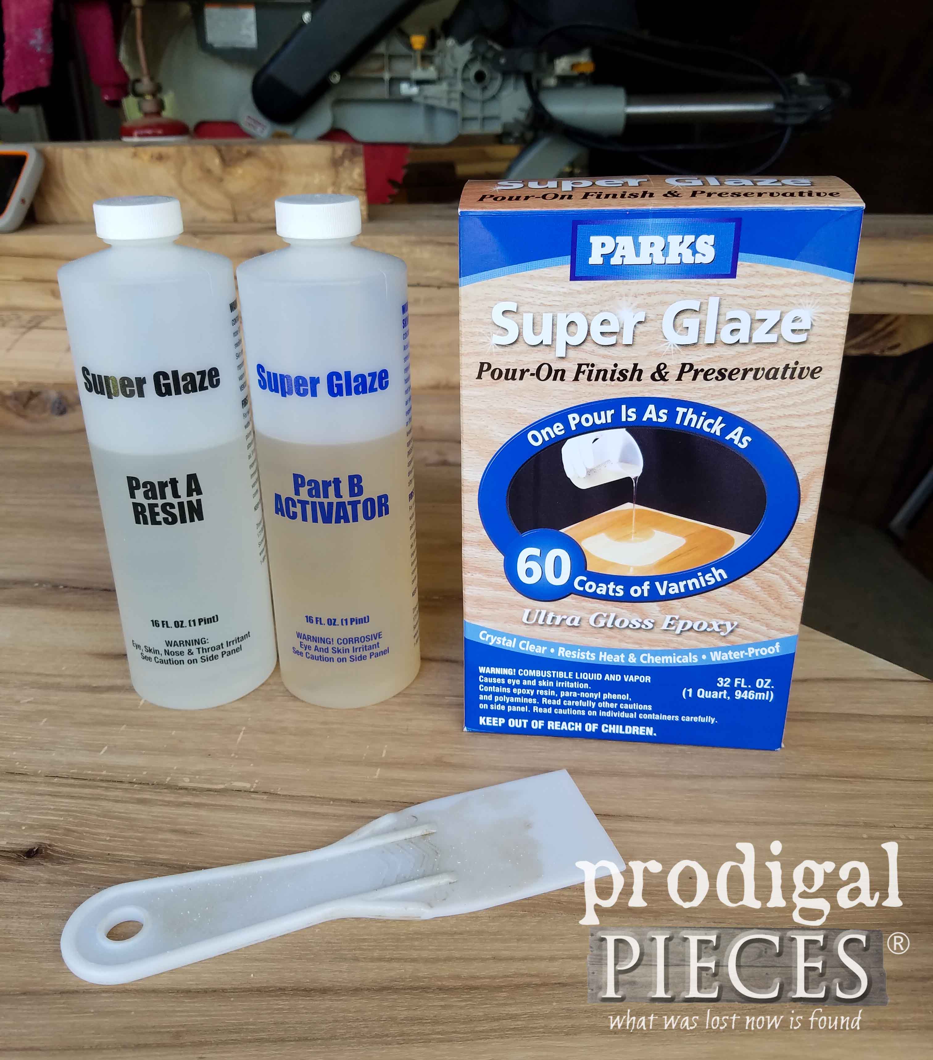 Epoxy Kit for Reclaimed Counter Tops | prodigalpieces.com