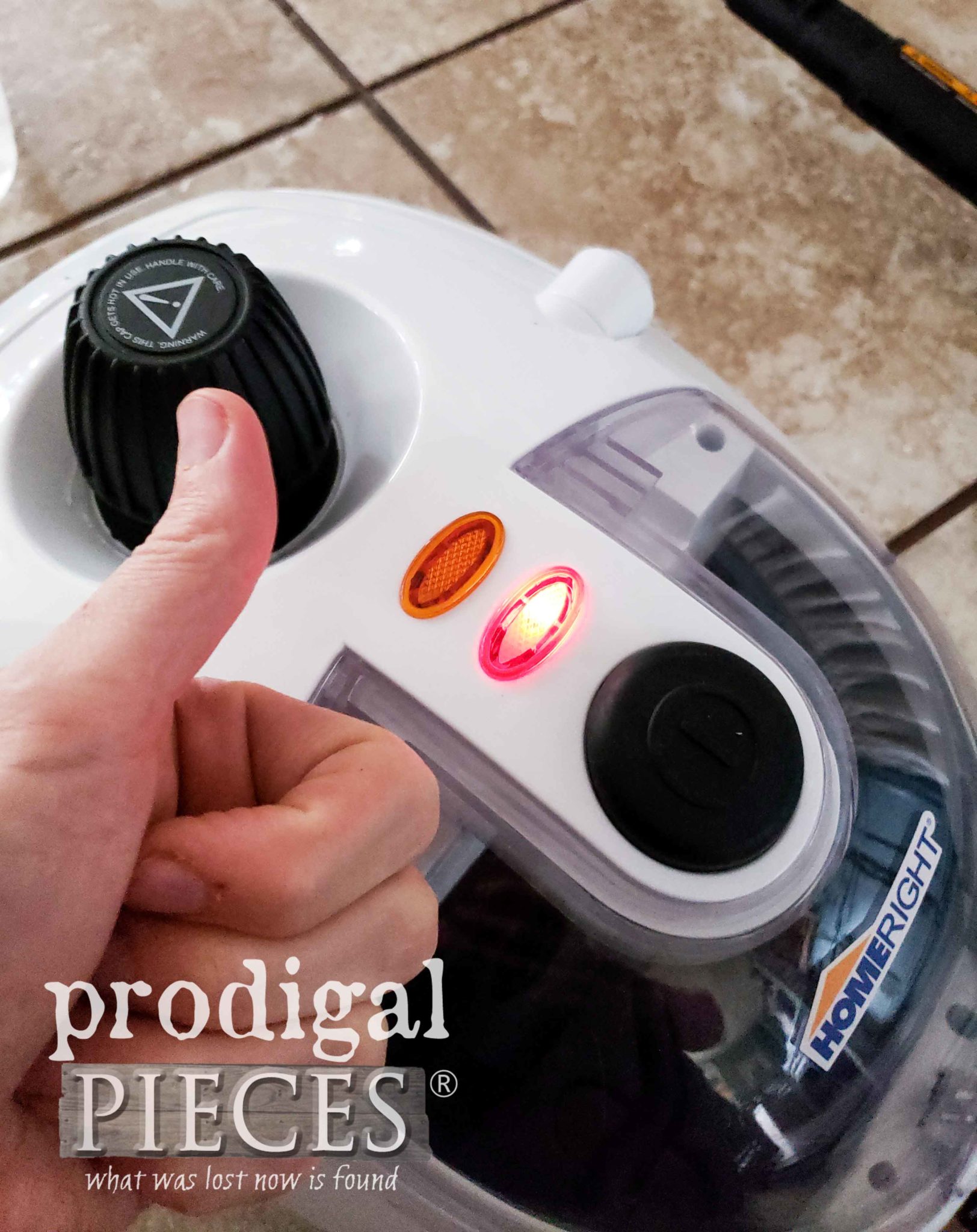 HomeRight SteamMachine Ready to Clean | prodigalpieces.com