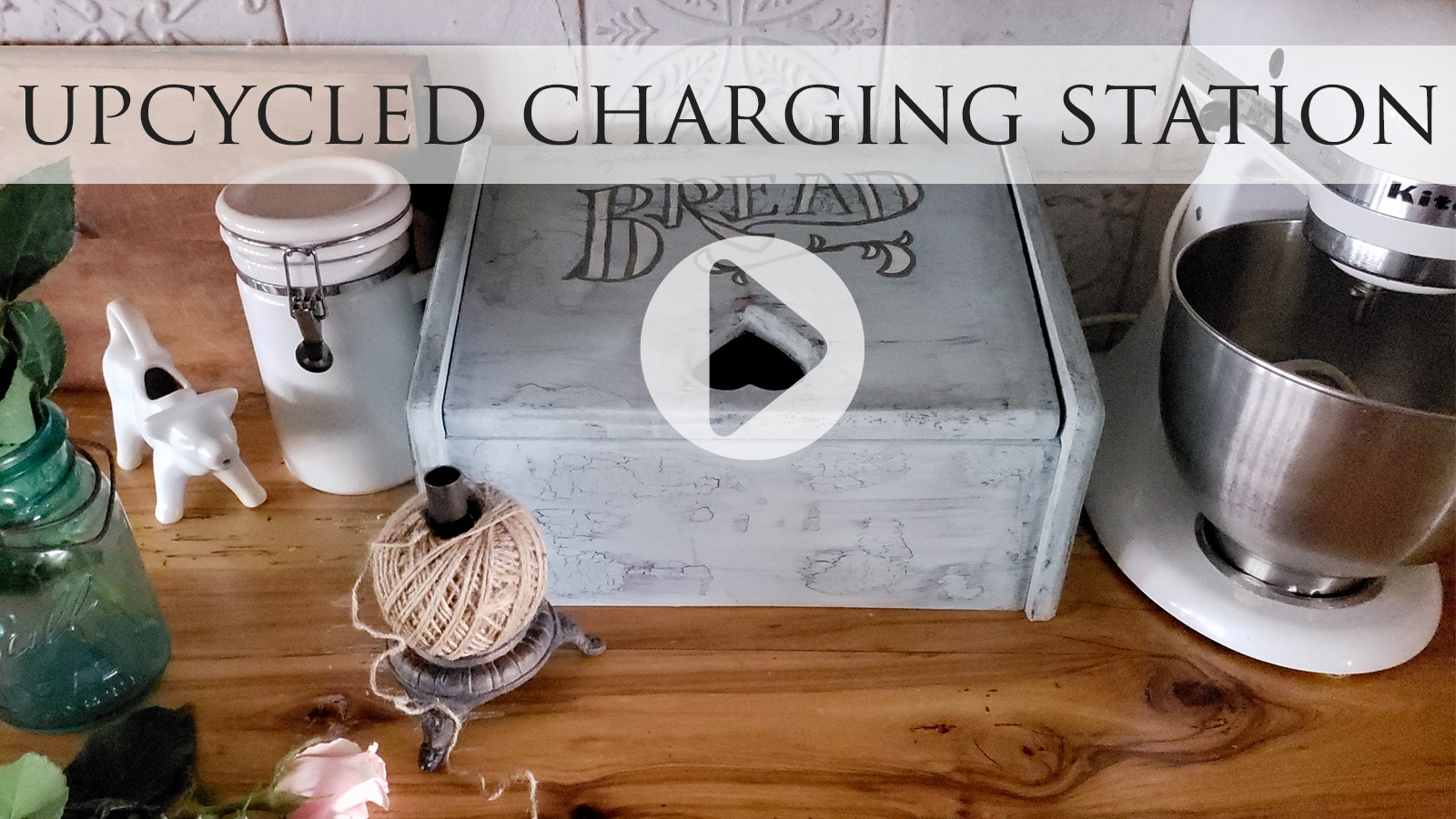 Blog Header DIY Upcycled Charging Station by Larissa of Prodigal Pieces | prodigalpieces.com #prodigalpieces