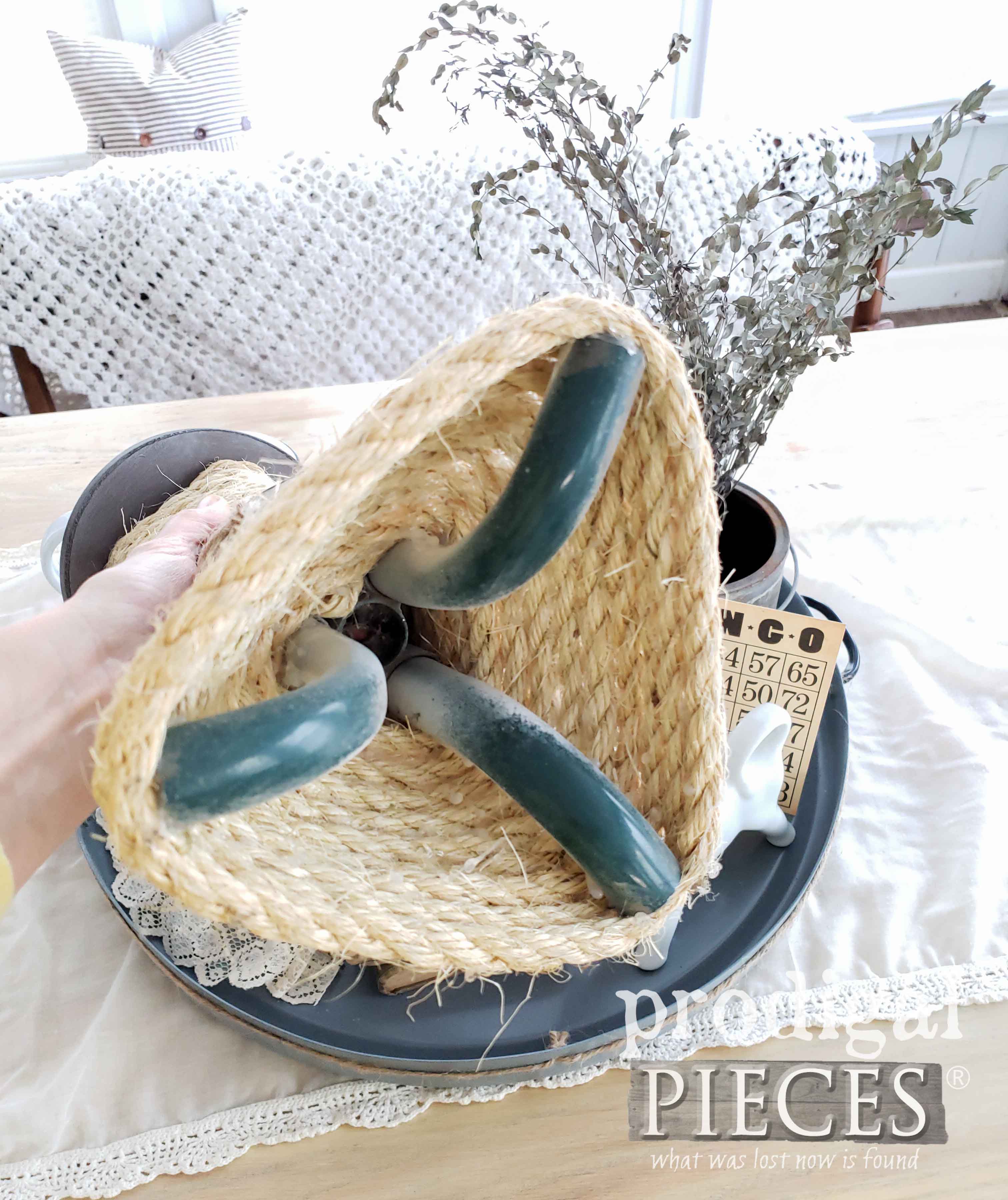 Repurposed Table Leg Candle Holder by Larissa of Prodigal Pieces | prodigalpieces.com