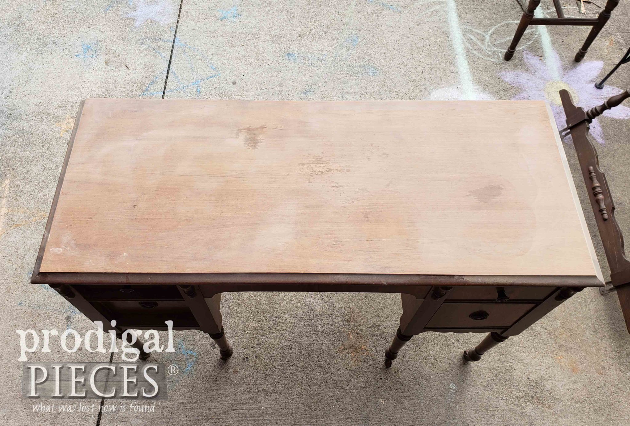 Sanded Dressing Table Top | prodigalpieces.com