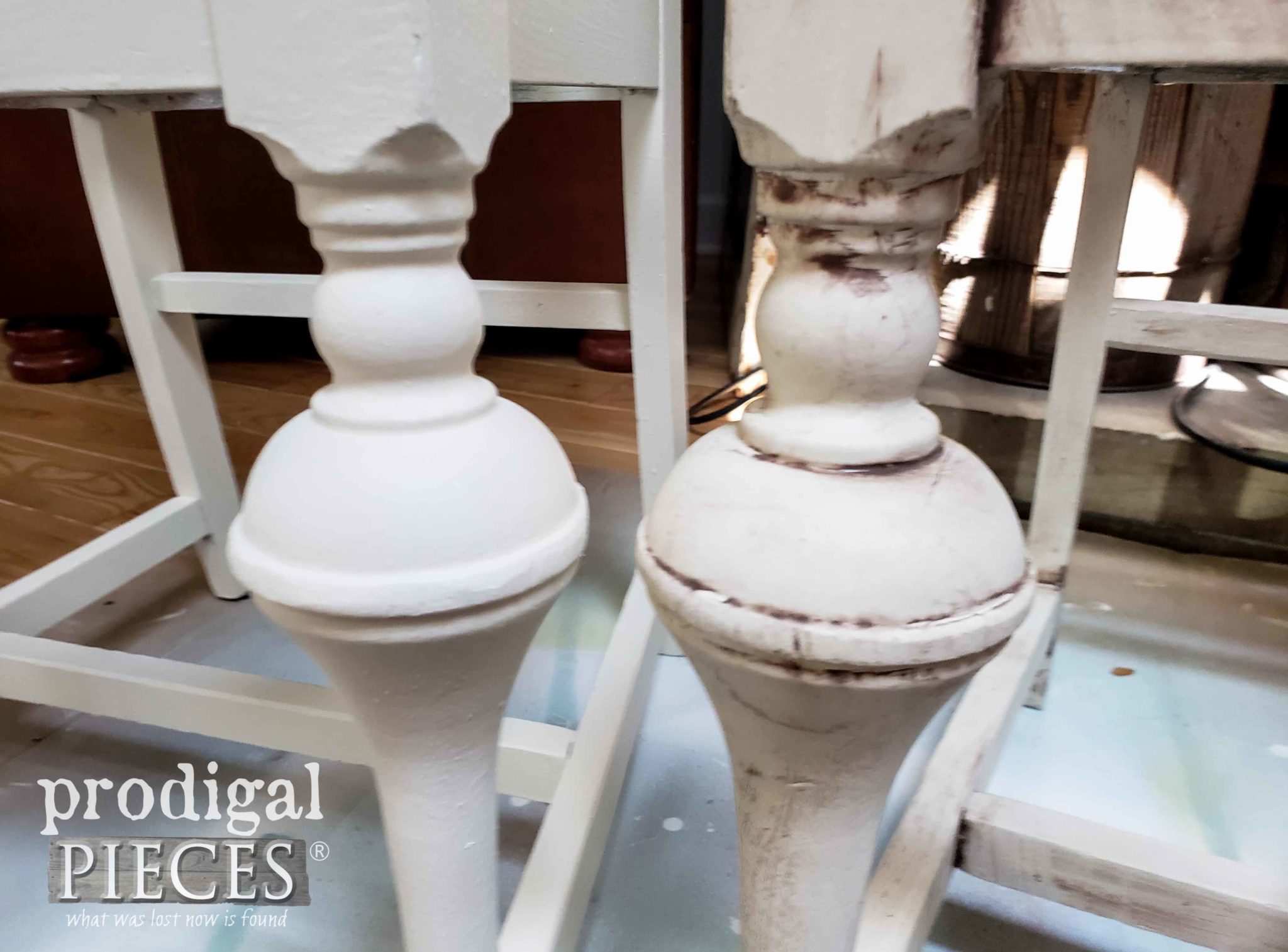 Glazed vs. Non-Glazed Antique Chairs | prodigalpieces.com #prodigalpieces #furniture #diy #home #homedecor
