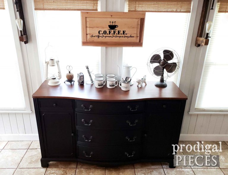 Vintage Buffet Makeover - Prodigal Pieces