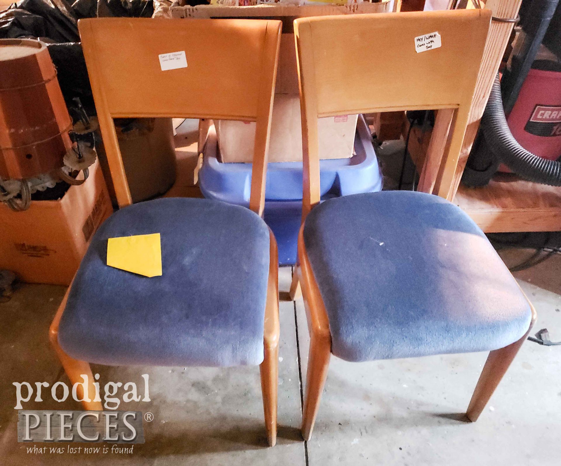 Vintage Heywood Wakefield Dining Chairs | prodigalpieces.com