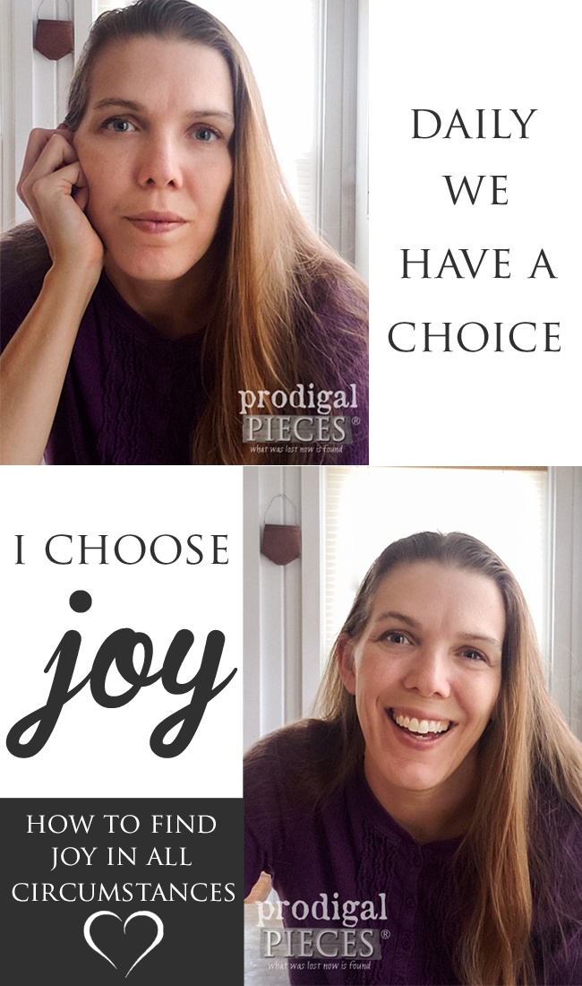 How I choose joy in all circumstances. It ain't easy, but there is hope | Head to Prodigal Pieces | prodigalpieces.com #prodigalpieces #joy #life #stress #guilt #fear #health #debt