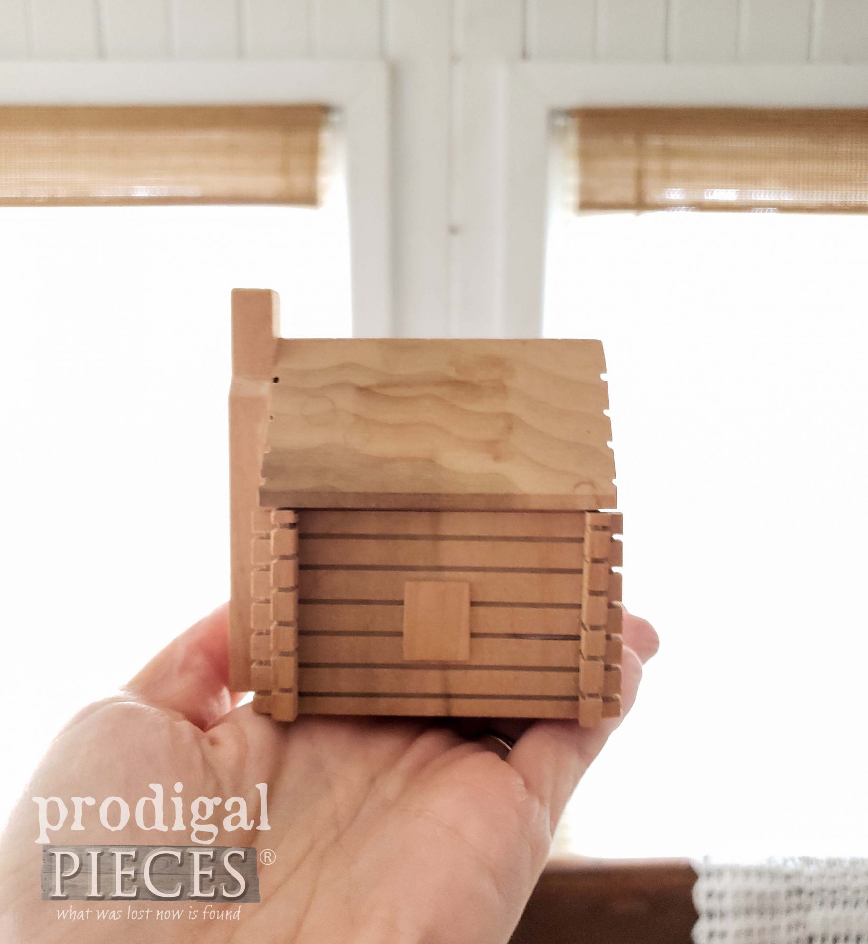 Little Wooden Log Home | prodigalpieces.com
