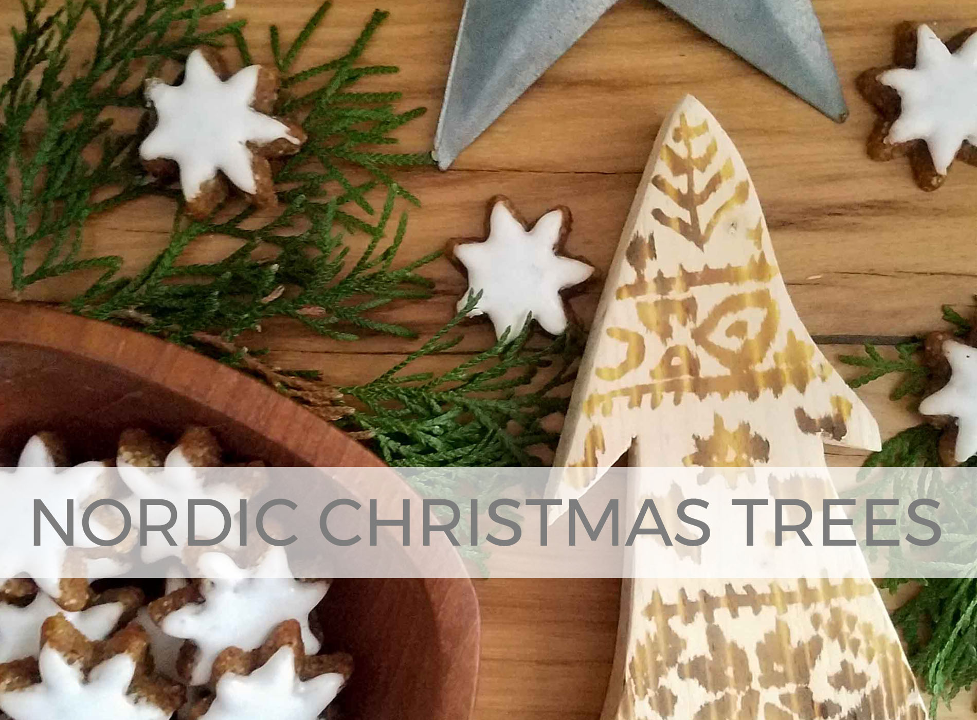 Create these Nordic Christmas Trees for your holiday decor by Larissa of Prodigal Pieces | prodigalpieces.com #prodigalpieces