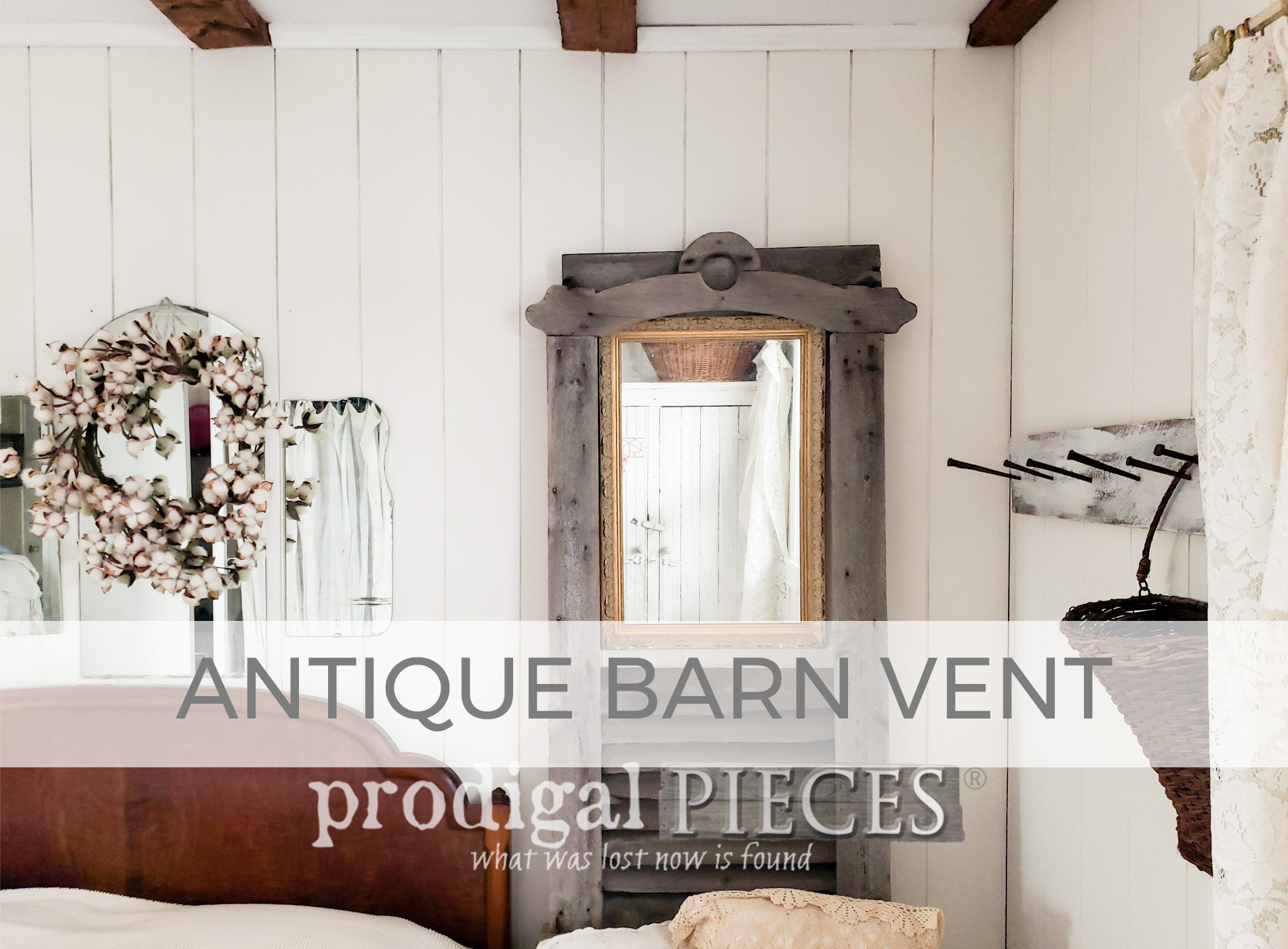 Antique Barn Vent as Home Decor by Prodigal Pieces | prodigalpieces.com