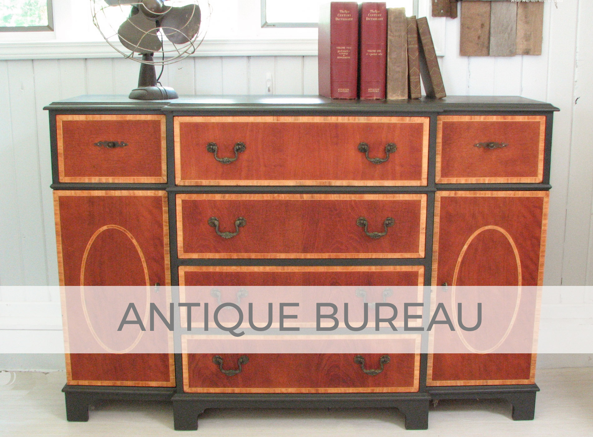 Antique Bureau by Larissa of Prodigal Pieces | prodigalpieces.com