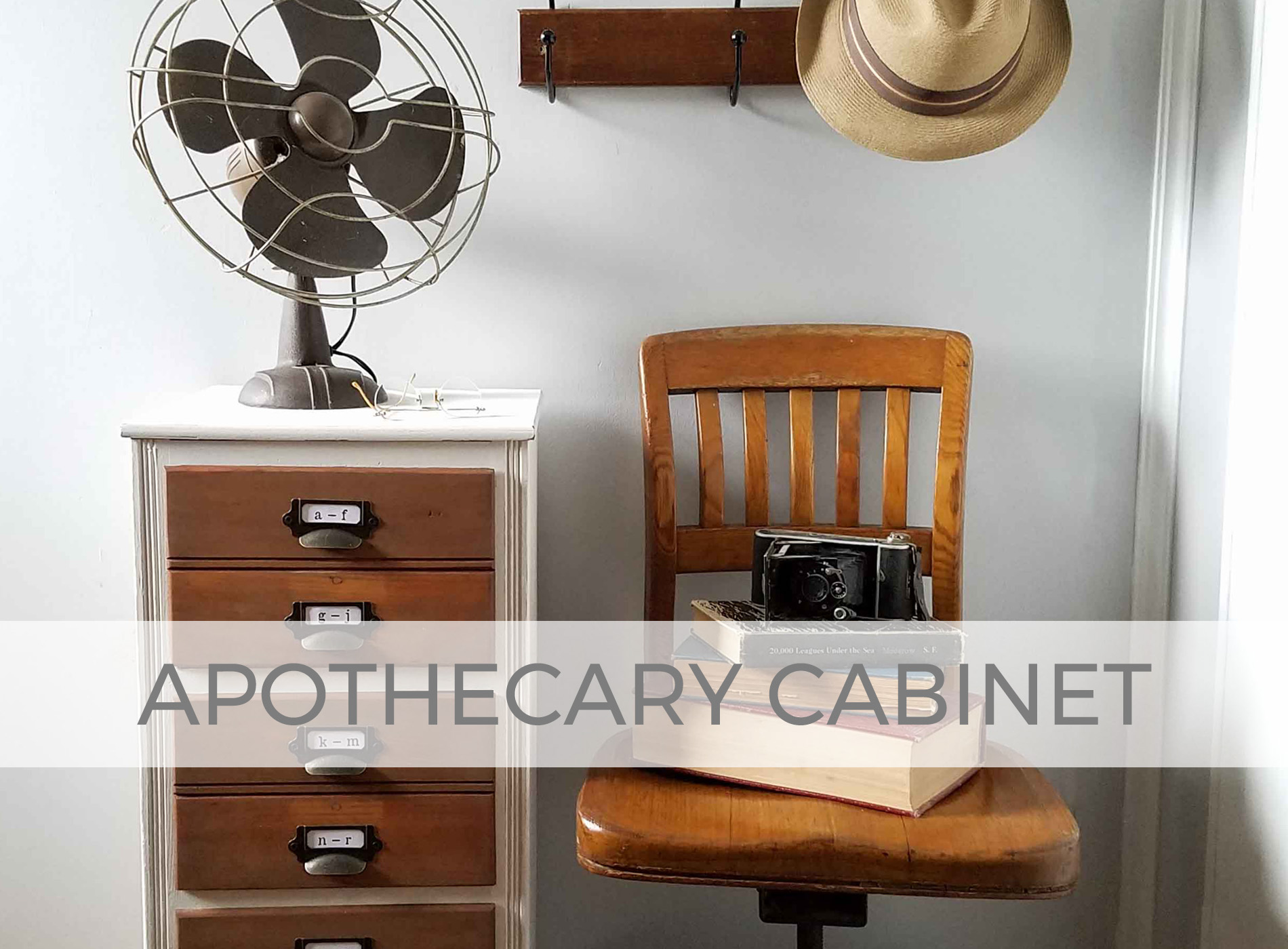 Vintage Apothecary Cabinet by Larissa of Prodigal Pieces | prodigalpieces.com #prodigalpieces