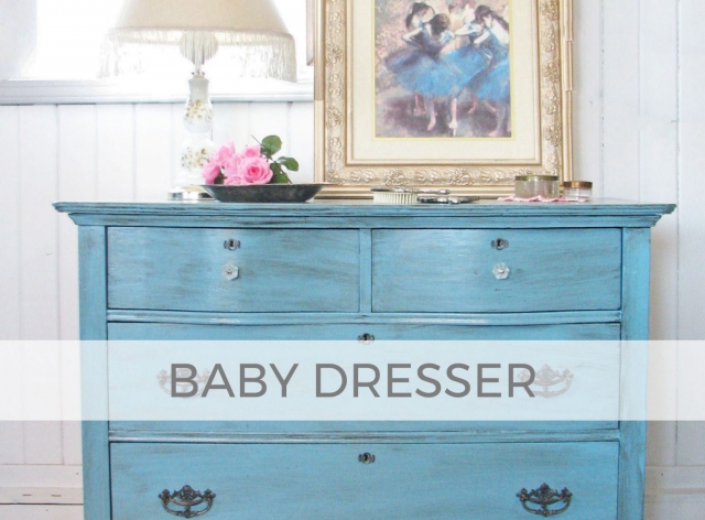 Antique Dresser made new for Baby by Larissa of Prodigal Pieces | prodigalpieces.com