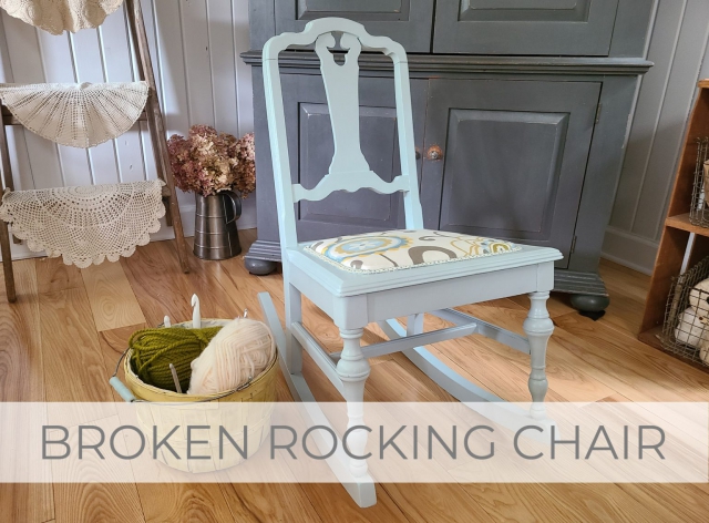 DIY Broken Rocking Chair Repair by Larissa of Prodigal Pieces | prodigalpieces.com #prodigalpieces