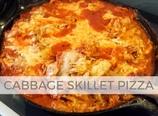 Cabbage Skillet Pizza Lasagna by Larissa of Prodigal Pieces | prodigalpieces.com