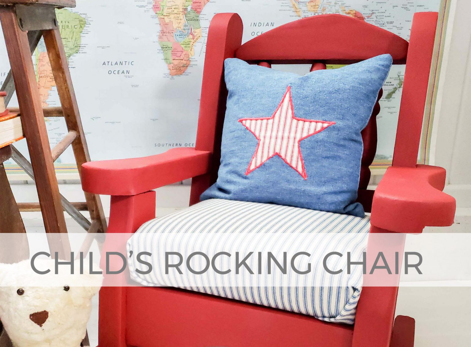 Child's Rocking Chair by Larissa of Prodigal Pieces | prodigalpieces.com