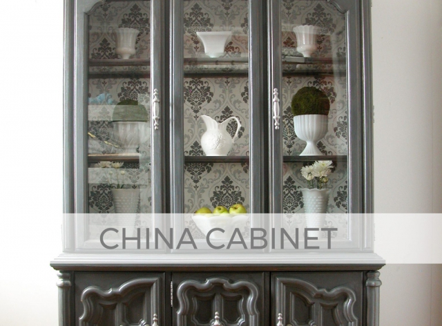 Vintage China Cabinet Makeover by Larissa of Prodigal Pieces | prodigalpieces.com #prodigalpieces