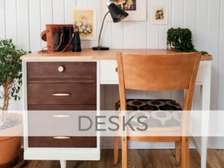 Desks by Larissa of Prodigal Pieces | prodigalpieces.com