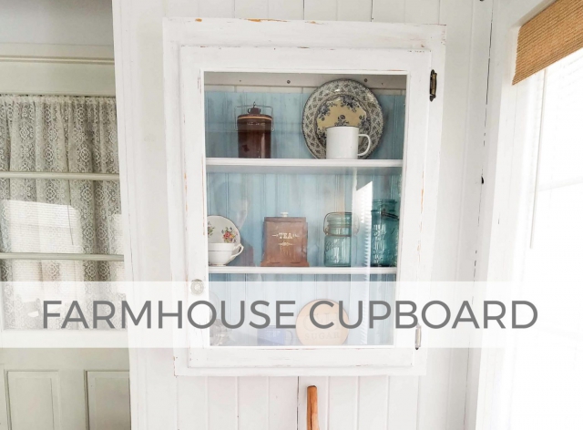 Farmhouse Cupboard Updated by Larissa of Prodigal Pieces | prodigalpieces.com