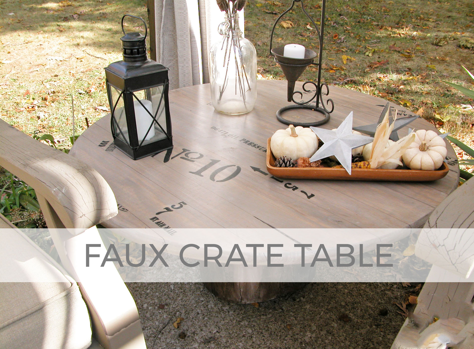 Build a Faux Crate Table with Prodigal Pieces | prodigalpieces.com