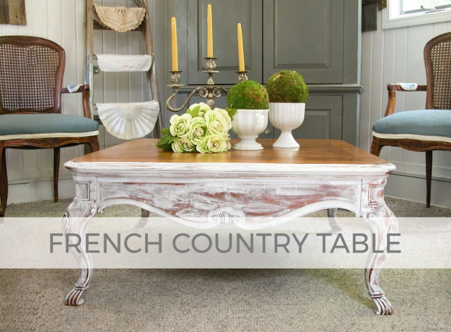 French Country Table by Larissa of Prodigal Pieces | prodigalpieces.com
