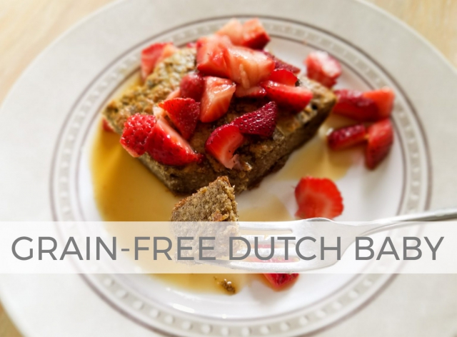 Grain-Free Dutch Baby Recipe by Larissa of Prodigal Pieces | prodigalpieces.com