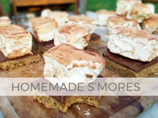 Healthy Homemade S'mores with Marshmallows by Larissa of Prodigal Pieces | prodigalpieces.com