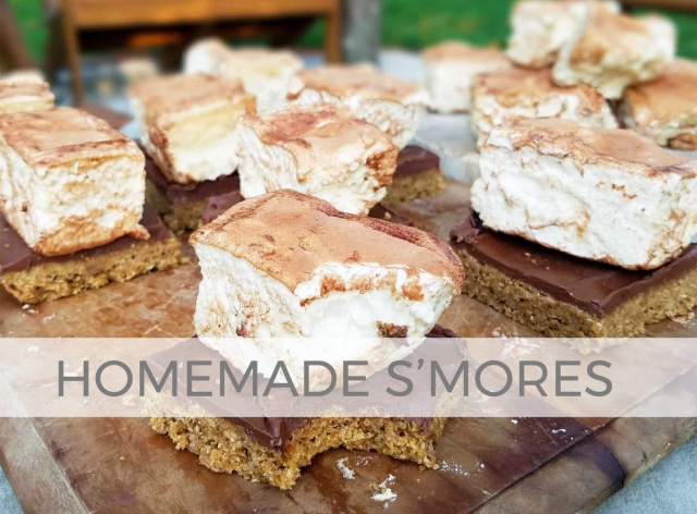 Healthy Homemade S'mores with Marshmallows by Larissa of Prodigal Pieces | prodigalpieces.com