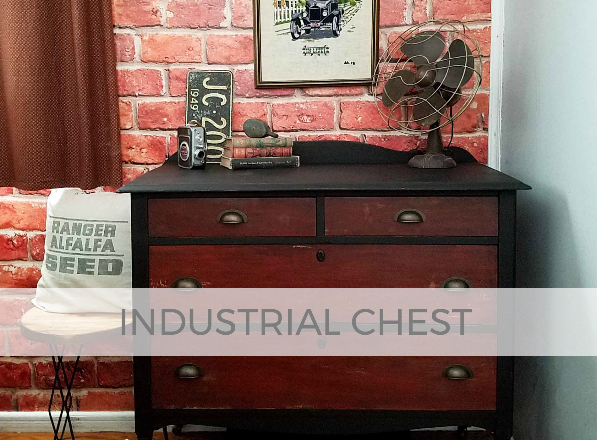 Industrial Chest of Drawers by Larissa of Prodigal Pieces | prodigalpieces.com #prodigalpieces