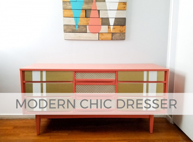 Modern Chic Dresser by Larissa of Prodigal Pieces | prodigalpieces.com